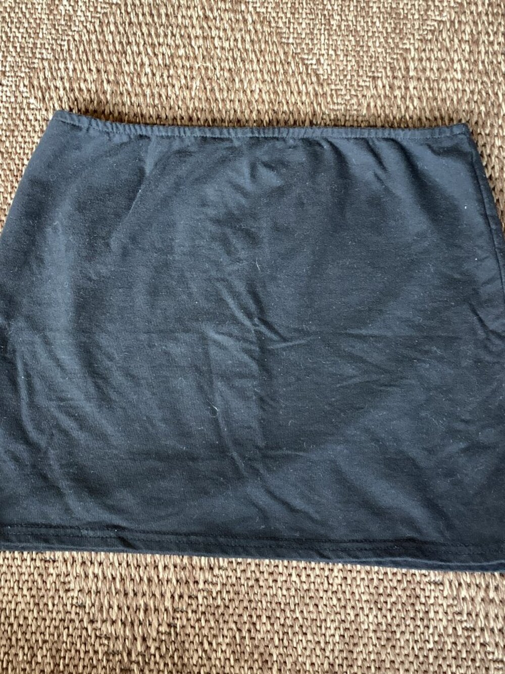 Edikted Black Elastic Waist Athletic Skirt - Medium